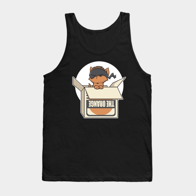 sneaky kitty Tank Top by CoinboxTees